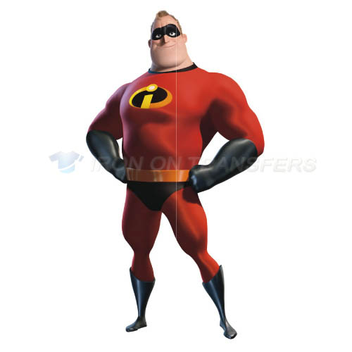 The Incredibles Iron-on Stickers (Heat Transfers)NO.3452